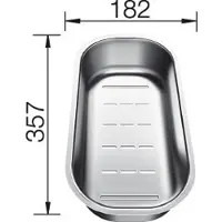 BLANCO 225253, 35,7 cm, 18,2 cm
