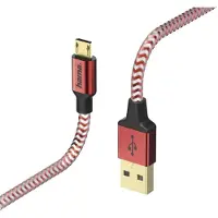 Hama USB A - Micro USB Reflective