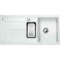 BLANCO Metra 6 S-F Weiß - 519 115 Granitspüle