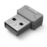 Hama 00053302, Kabellos, USB, WLAN, Wi-Fi 4 (802.11n), 150 Mbit/s, Grau
