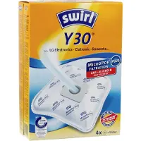 Swirl Staubbeutel Y30, Weiß, 166 mm, 238 mm, 76 mm, 200 g, 4 Stück(e)