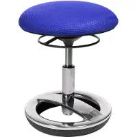 Topstar Fitness-Hocker Sitness Bobby, SU89 BR6, für Kinder, Stoff, blau