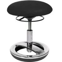 Topstar Fitness-Hocker Sitness Bobby, SU89 BR0, für Kinder, Stoff, schwarz