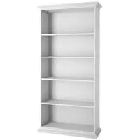 W Bücherregal ¦ grau ¦ Maße (cm): B: 96,2 H: 200,8 T: 36.6