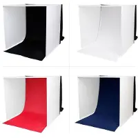 Caruba Hintergrund set Portable Fotostudio 50x50x50cm