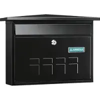 Talentools Briefkasten schwarz deco Arregui (zwart)