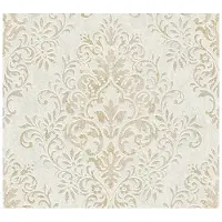 AS-Creation Vliestapete "Tapete mit Ornamenten barock" floral gemustert glänzend matt metallic ornamental strukturiert Tapete Klassik Metallic Tapeten Wohnzimmer Schlafzimmer Küche modern