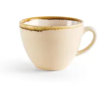 Olympia 6 Kiln Cappuccinotassen Sandstein | 23cl | Porzellan | Tassen