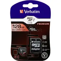 Verbatim Premium Micro Sd Class 10 128gb Speicherkarte Mit Adapter