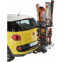 Mottez Hängender Ski- und Snowboardhalter für die Anhängerkupplung Ares Syteme Easy