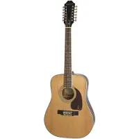 Epiphone DR-212 12-saitige Akustiskgitarre Natural