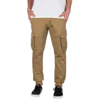 REELL - Reflex Rib Cargo - Freizeithose Gr S - Regular beige