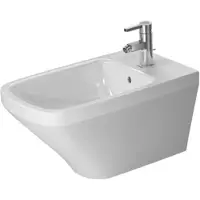 Duravit Wand-Bidet DURASTYLE m ÜL HLB 370x620mm 1 Hahnloch weiß WG weiß