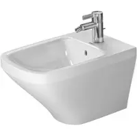 Duravit Wand-Bidet DURASTYLE m ÜL HLB 370x540mm 1 Hahnloch weiß WG weiß