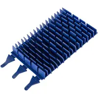 Zodiac PVC Lamellenbürste blau Vortex 3 Set mit 2 Stück