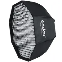 Godox Umbrella Softbox Bowens 120 cm mit Gitter