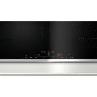 NEFF T58BD20N, Schwarz, Edelstahl, Integriert, Zonen-Induktionskochfeld, Glaskeramik, 5 Zone(n), 5 Zone(n)