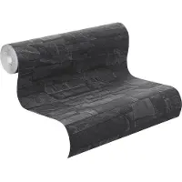 Rasch Vinyltapete "Factory III", schwarz (schwarz, grau), B:0,53m L:10,4m, Tapeten, Vinyltapete