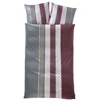 JOOP! Mako-Satin Cornflower Gradiant Kissenbezug einzeln Farbe Deep Rose Größe 40/80