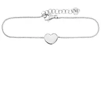 Cai Armband 925/- Sterling Silber ohne Stein 16+3cm rhodiniert CAI Weiß