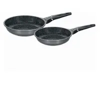 Stoneline SMART Pfannen-Set 2-teilig 24/28 | ohne Deckel - Grau