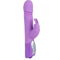 Sweet Smile Rabbitvibrator mit Stoßfunktion 'Push Vibrator“ | 10 Vibrationsmodi 1 St Vibrator