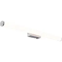 TRIO Moderne Badwandleuchte chrom 80cm inkl. LED IP44 - Matti