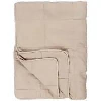 Ib Laursen Vintage Quilt unifarben in graunatur | Gr.: onesize
