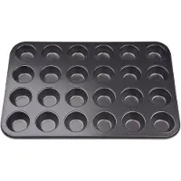 Patisse Classic Muffinform Mini 35 cm Schwarz