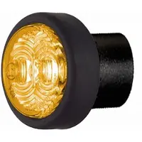 Hella Zusatzblinkleuchte seitlicher Anbau 12 V LED gelb amber für HAKO