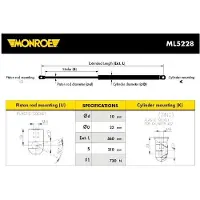 Monroe Gasfeder, Koffer-/Laderaum MaxLift ML5228