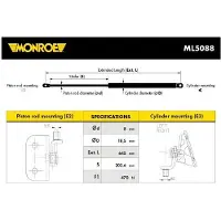 Monroe Gasfeder, Koffer-/Laderaum MaxLift ML5088