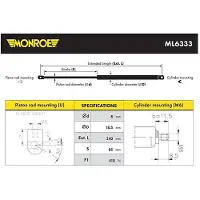Monroe Gasfeder, Motorhaube MaxLift ML6333
