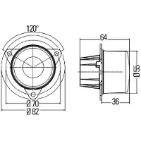 Hella Nebelschlussleuchte 2NE 011 172-481