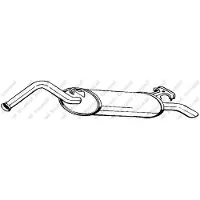 Bosal Endschalldämpfer 278-975