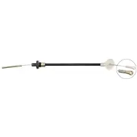 ABS . K20740 Kupplungsseil Seilzug für FIAT 127 Schrägheck (127)