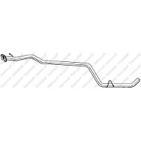 Bosal Abgasrohr 911-135