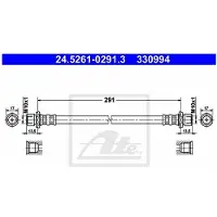 Ate Bremsschlauch 24.5261-0291.3