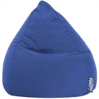 Sitting Bull Sitzsack BeanBag Easy L 90 x 70 cm, Dunkelblau Bbl