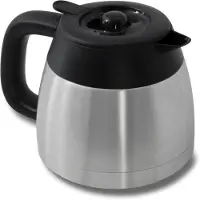 Inventum KZ618, Filterkaffeemaschine, 1 l, Gemahlener Kaffee, 900 W, Schwarz, Edelstahl