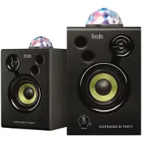 Hercules DJ Speaker 32 Party, 2.0 Kanäle, Kabelgebunden, 30 W, Schwarz