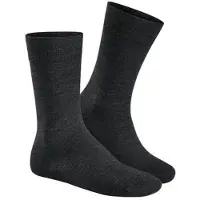 Hudson Relax Woolmix Clima Socke 3er Pack | 43-46 (II) | Black (HU-0005)