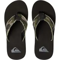 Quiksilver Monkey Abyss Flip Flops Schwarz,Grau EU 44 Mann