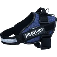 JULIUS K-9 Julius-K9 IDC Powergeschirr, M / 0: 58–76 cm / 40 mm, jeans