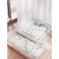 Kleine wolke Nackenkissen Marble 32 x 22 cm, Grau/Weiss