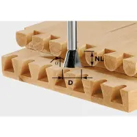 Festool Gratfräser HW VS600 D14,3 x 16 x 8 Z2
