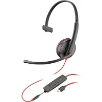Poly Plantronics Blackwire 3215 Kopfhörer Kopfband Schwarz