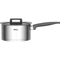 Norbert Woll Woll Concept Stieltopf mit Deckel: Ø 20 cm, 11 cm hoch, 3.4 Liter, Alle Herdarten inkl. Induktion