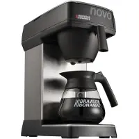 Bravilor Bonamat Novo Kaffeemaschine, Schnellfiltergerät in modernem Design, Maße (B x T x H): 214 x 391 x 424 mm, 230V