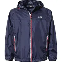 CMP KID JACKET RAIN FIX HOOD NAVY NAVY 140